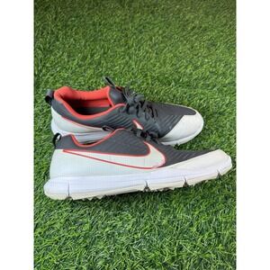 Nike Explorer 2 Spikeless Golf Shoes Men's Size 12 White Red Black Sneakers